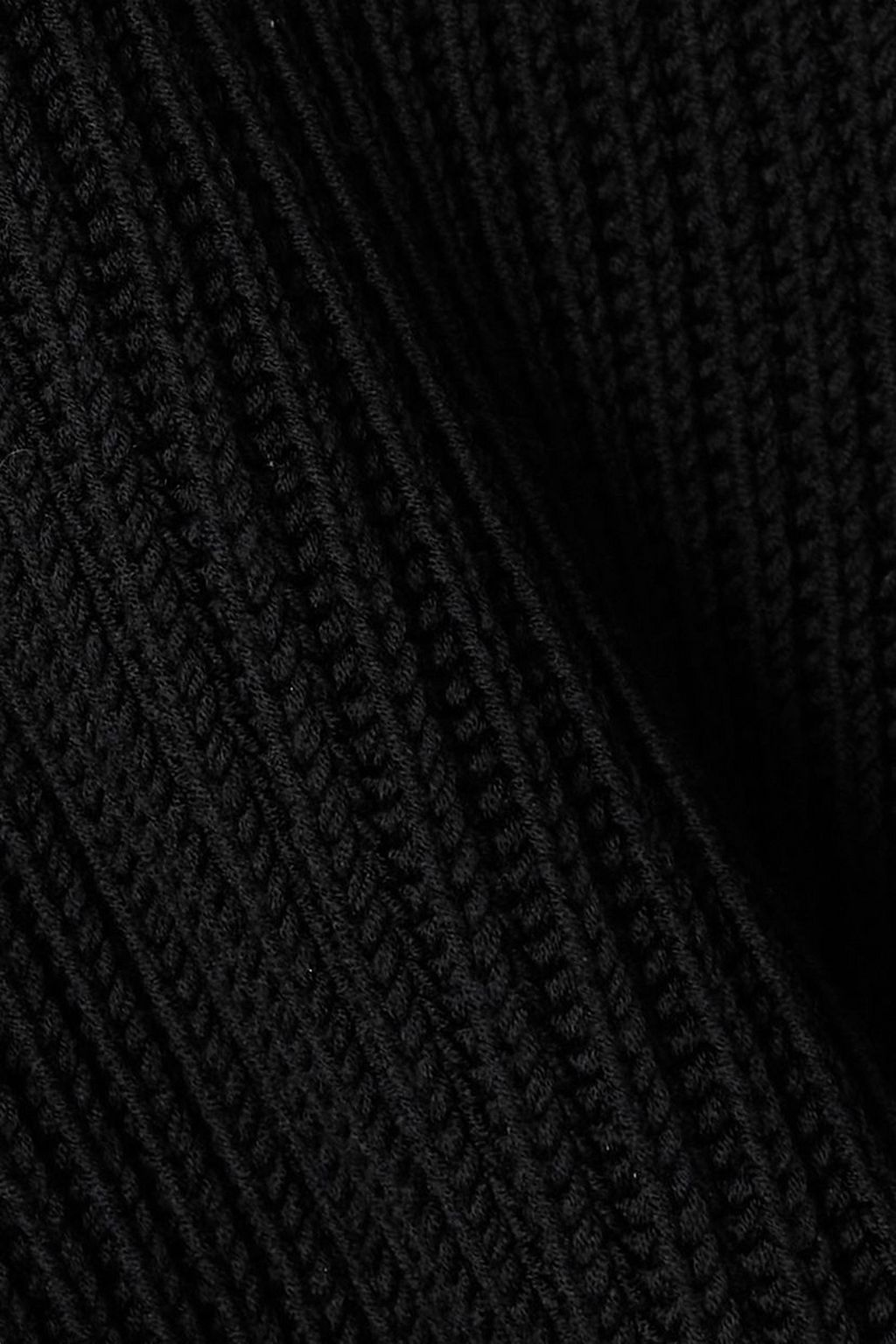 WARDROBE.NYC + Hailey Bieber ribbed wool sweater