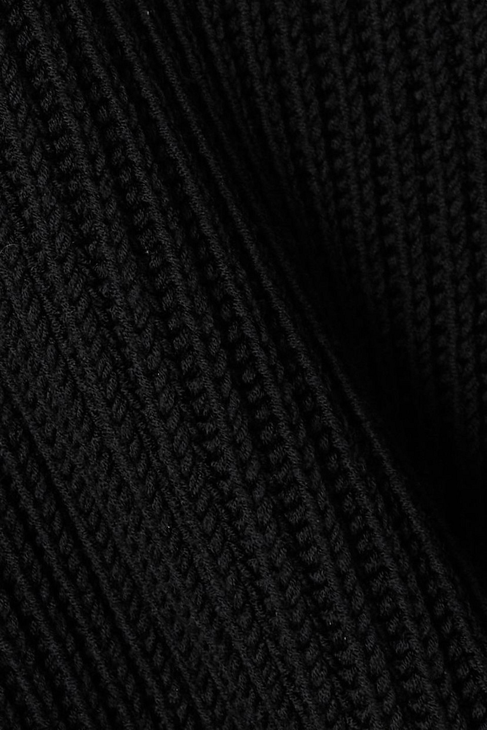 Wardrobe.nyc Black Hailey Bieber Edition Ribbed Sweater