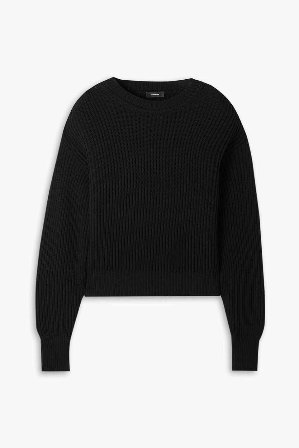Wardrobe.nyc Black Hailey Bieber Edition Ribbed Sweater