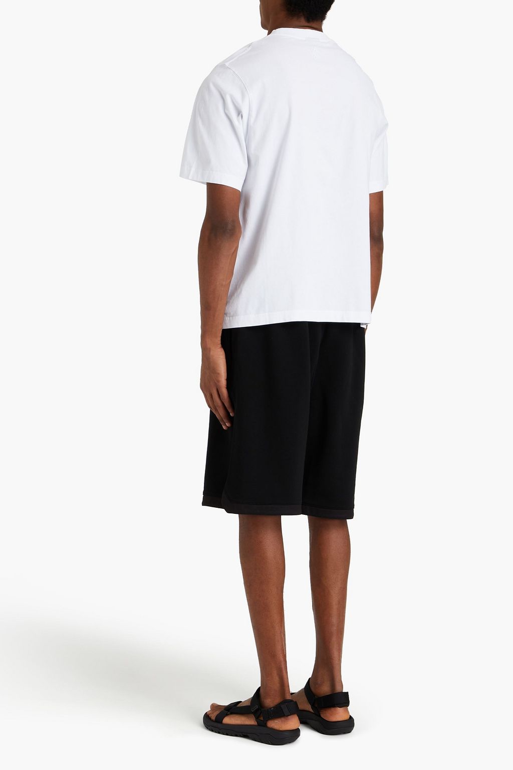 MARCELO BURLON Printed cotton-jersey T-shirt
