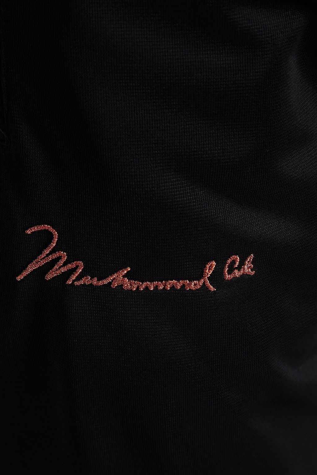 MARCELO BURLON Embroidered fleece sweatpants
