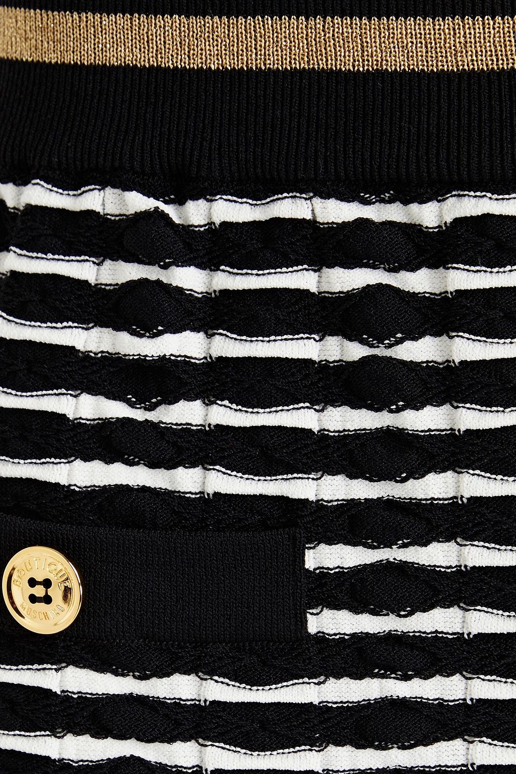 BOUTIQUE MOSCHINO Stretch-knit skirt
