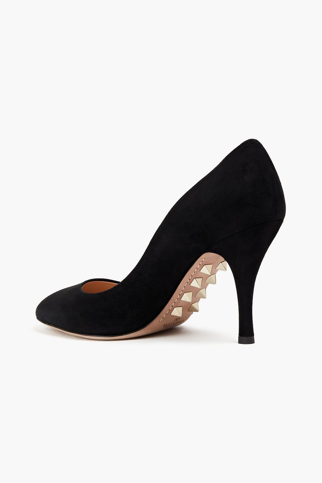 VALENTINO GARAVANI Studded suede pumps | THE OUTNET