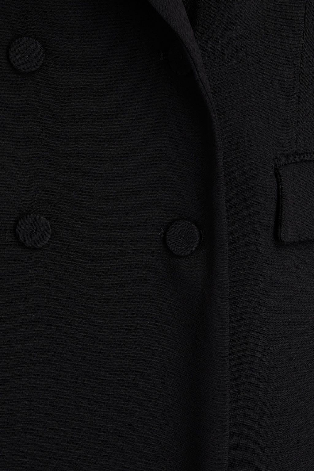 ALBERTA FERRETTI Double-breasted crepe blazer