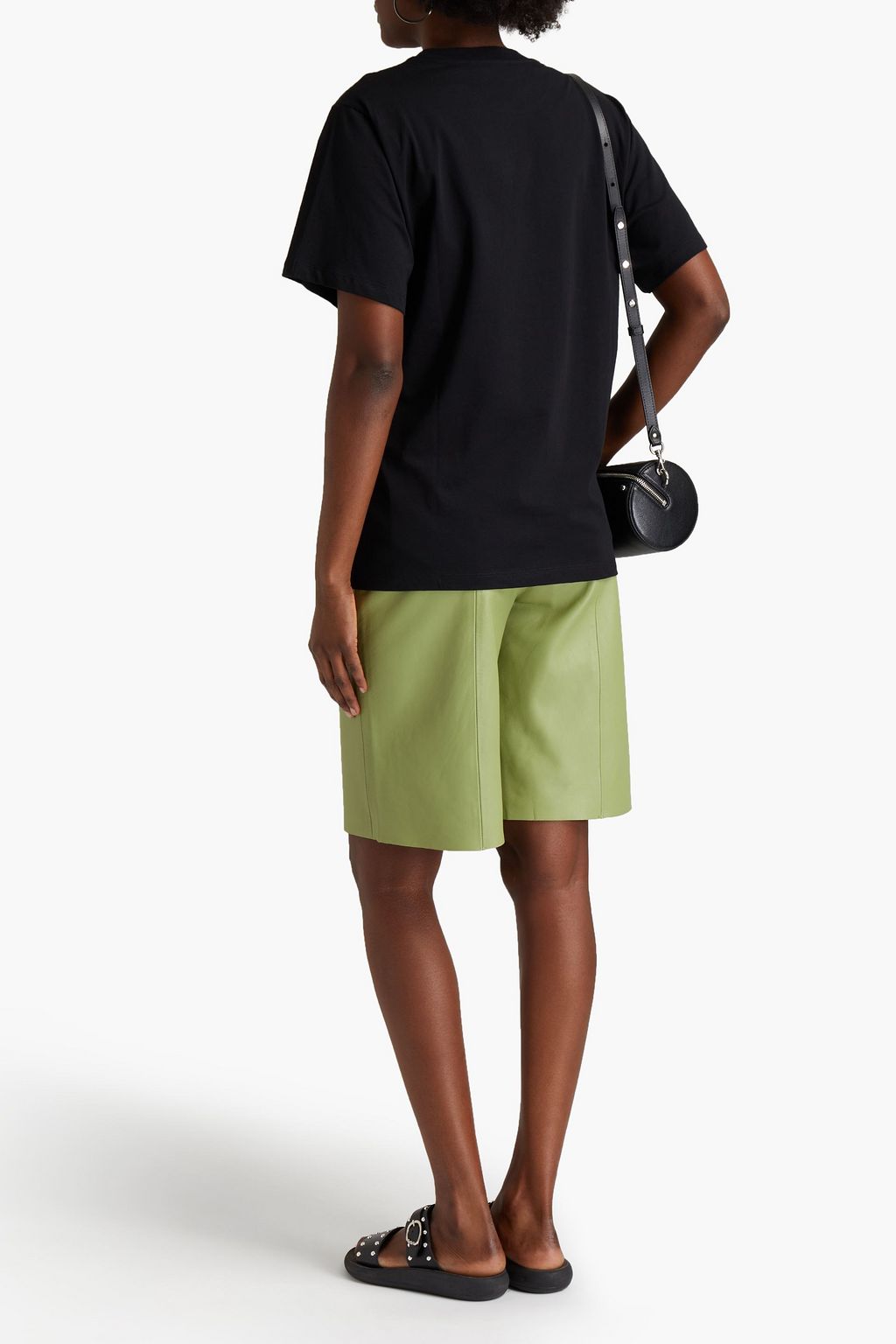 BOUTIQUE MOSCHINO Printed cotton-jersey T-shirt