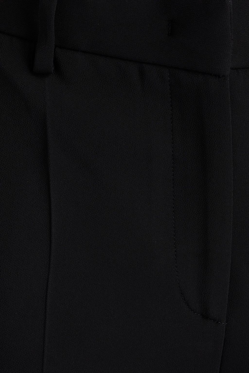 ALBERTA FERRETTI Crepe straight-leg pants