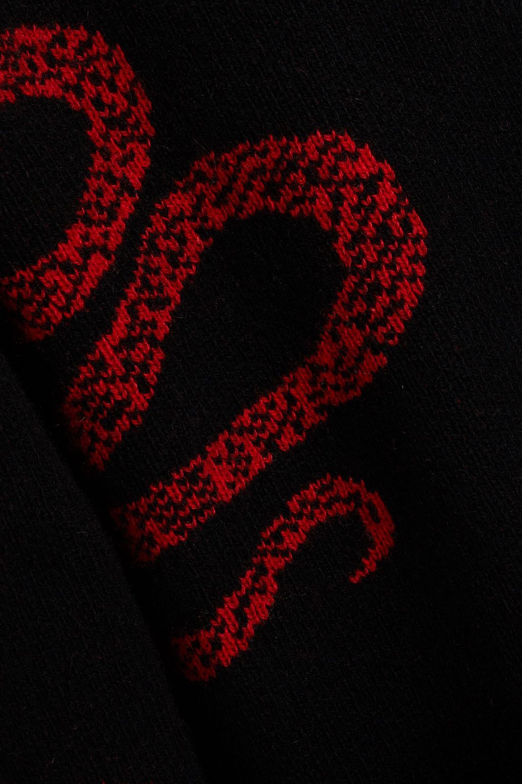 AMIRI Cardigan aus Jacquard-Strick aus einer Kaschmir-Wollmischung