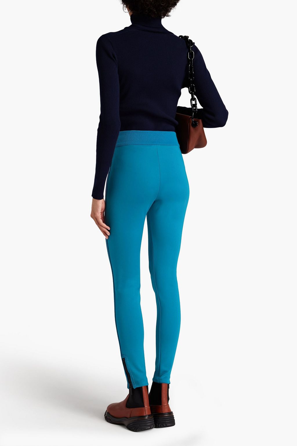 M MISSONI Striped stretch-jersey skinny pants