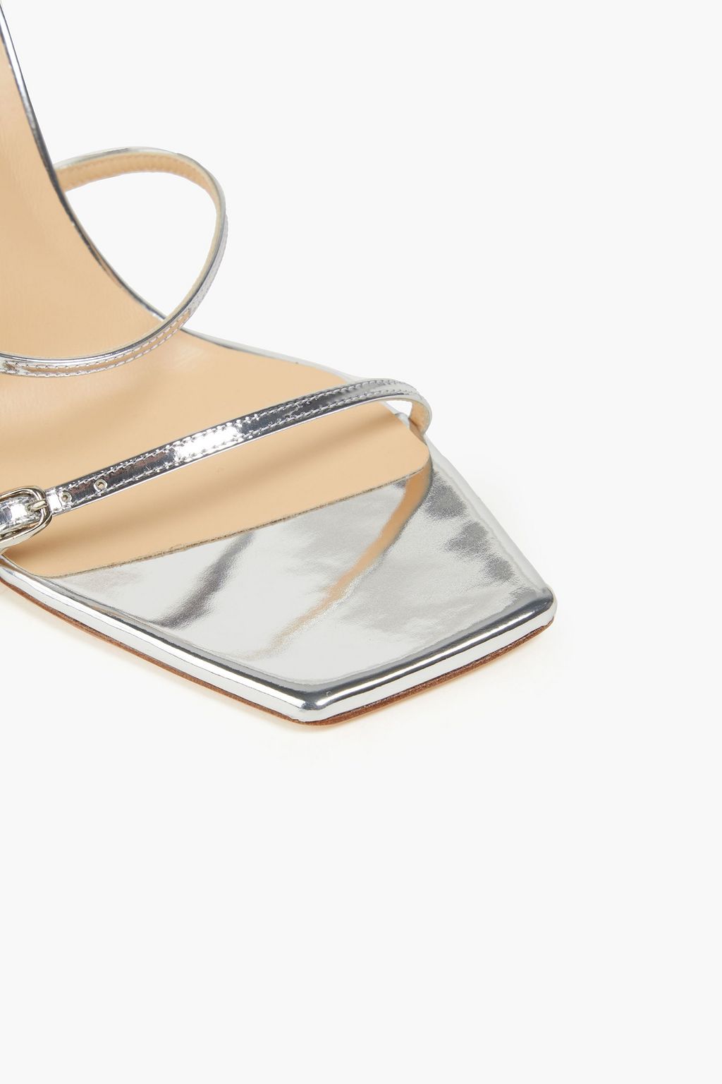 MAGDA BUTRYM Mirrored PVC sandals
