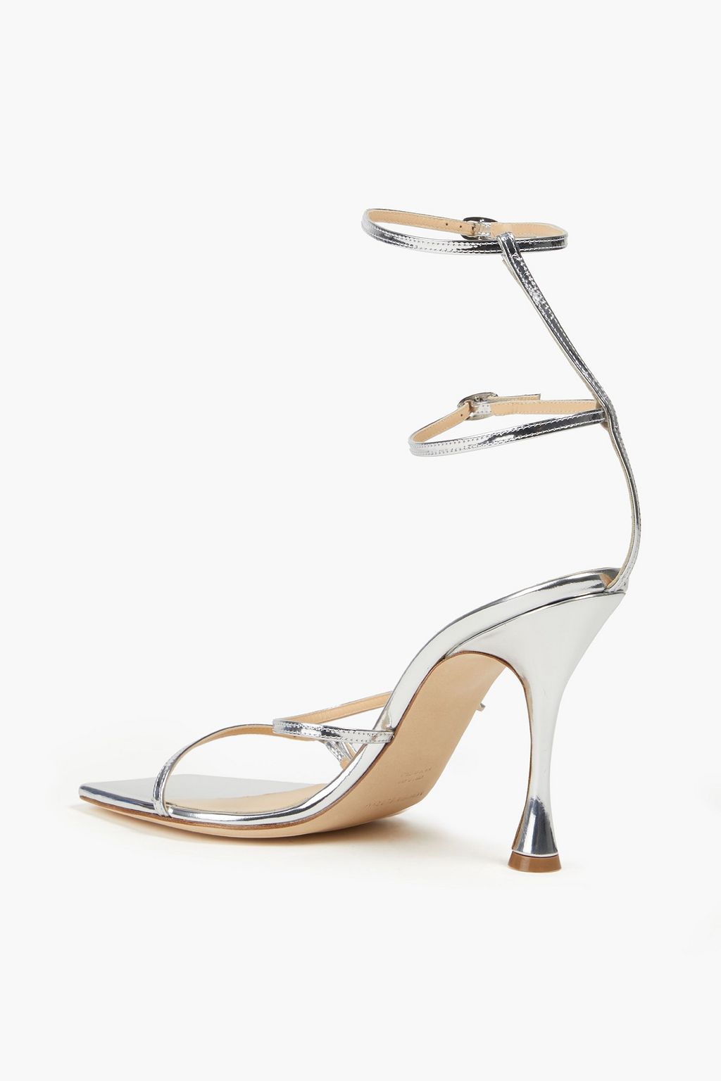 MAGDA BUTRYM Mirrored PVC sandals