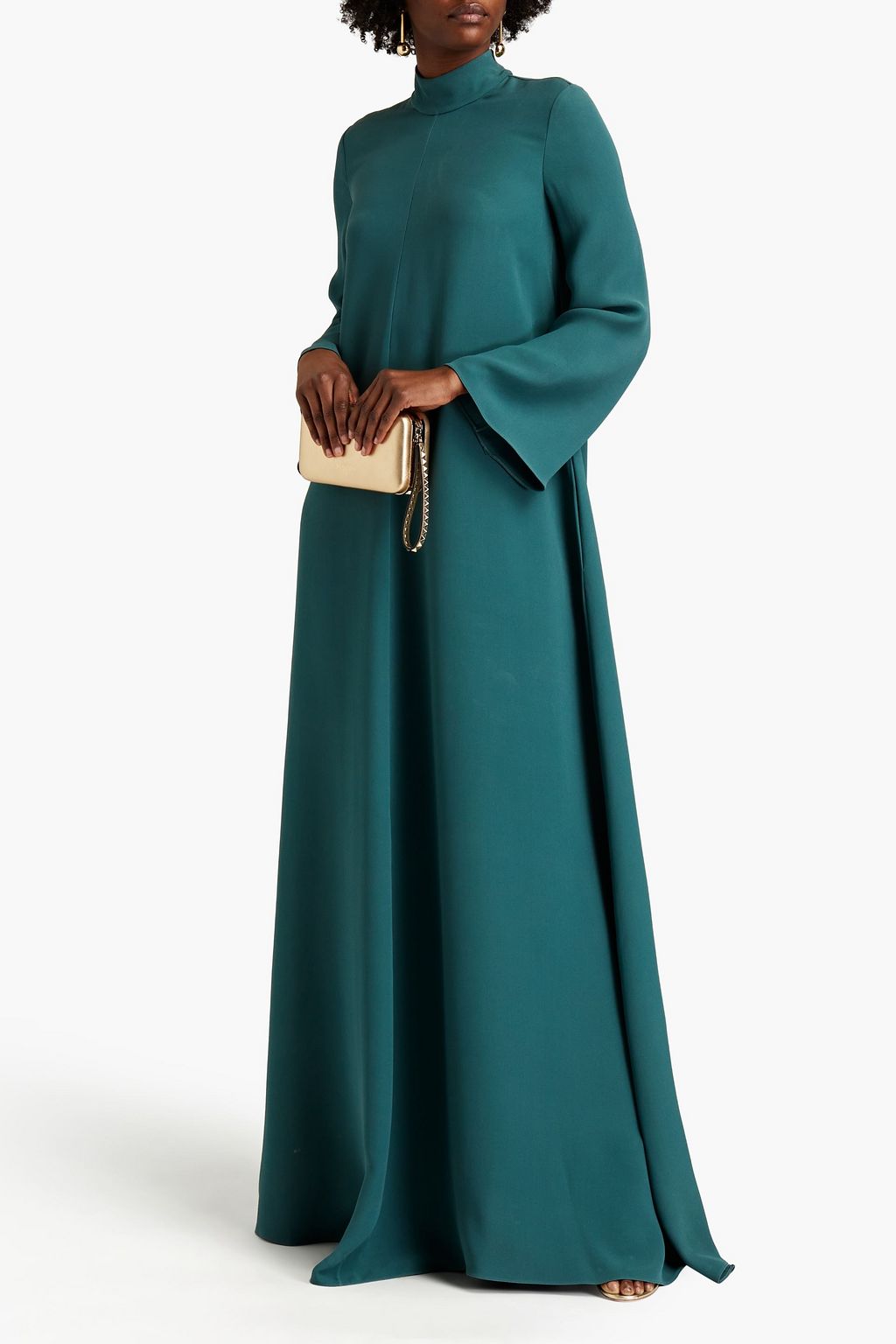 VALENTINO GARAVANI Silk crepe de chine gown