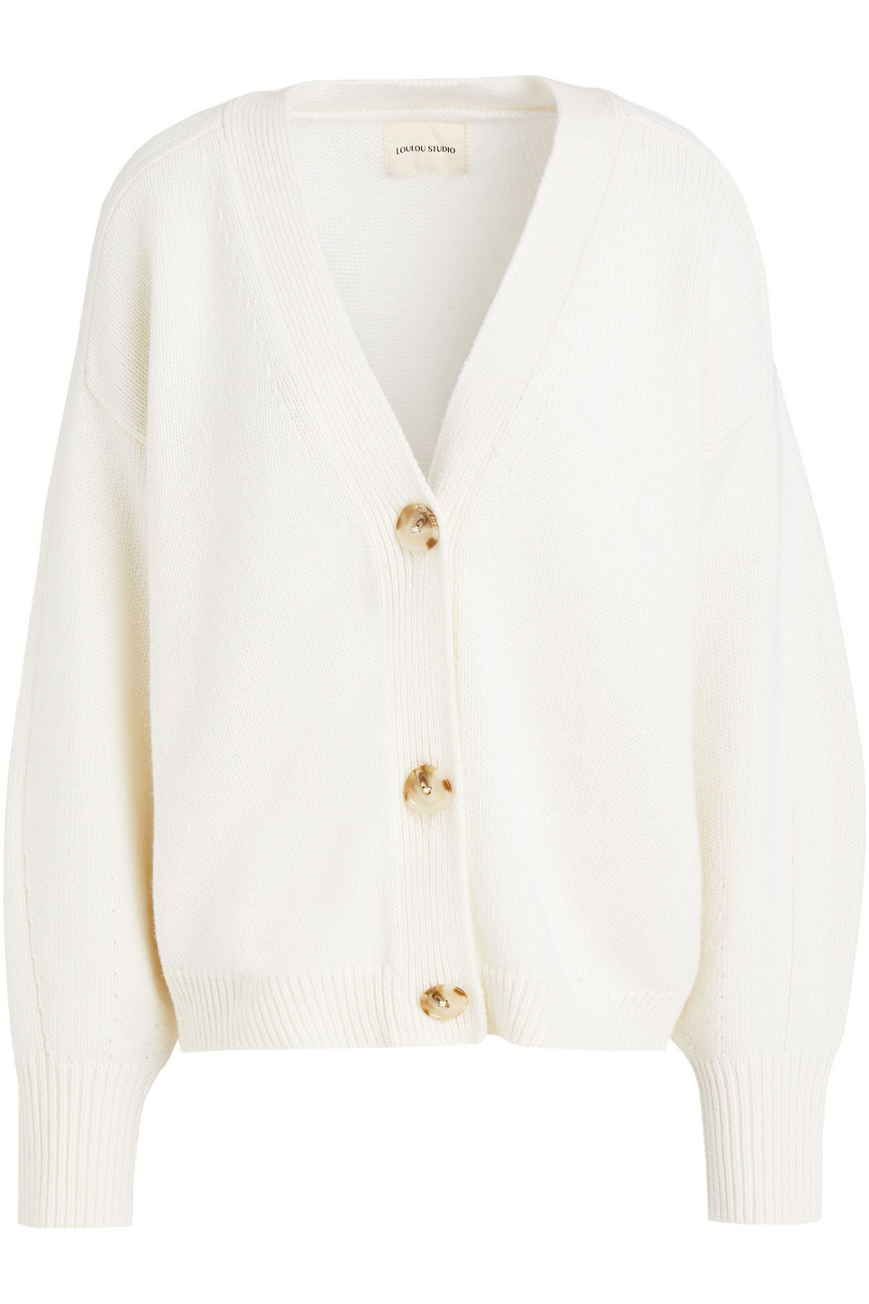 Loulou Studio - Zanzibar embroidered wool and cashmere-blend cardigan - White - XS