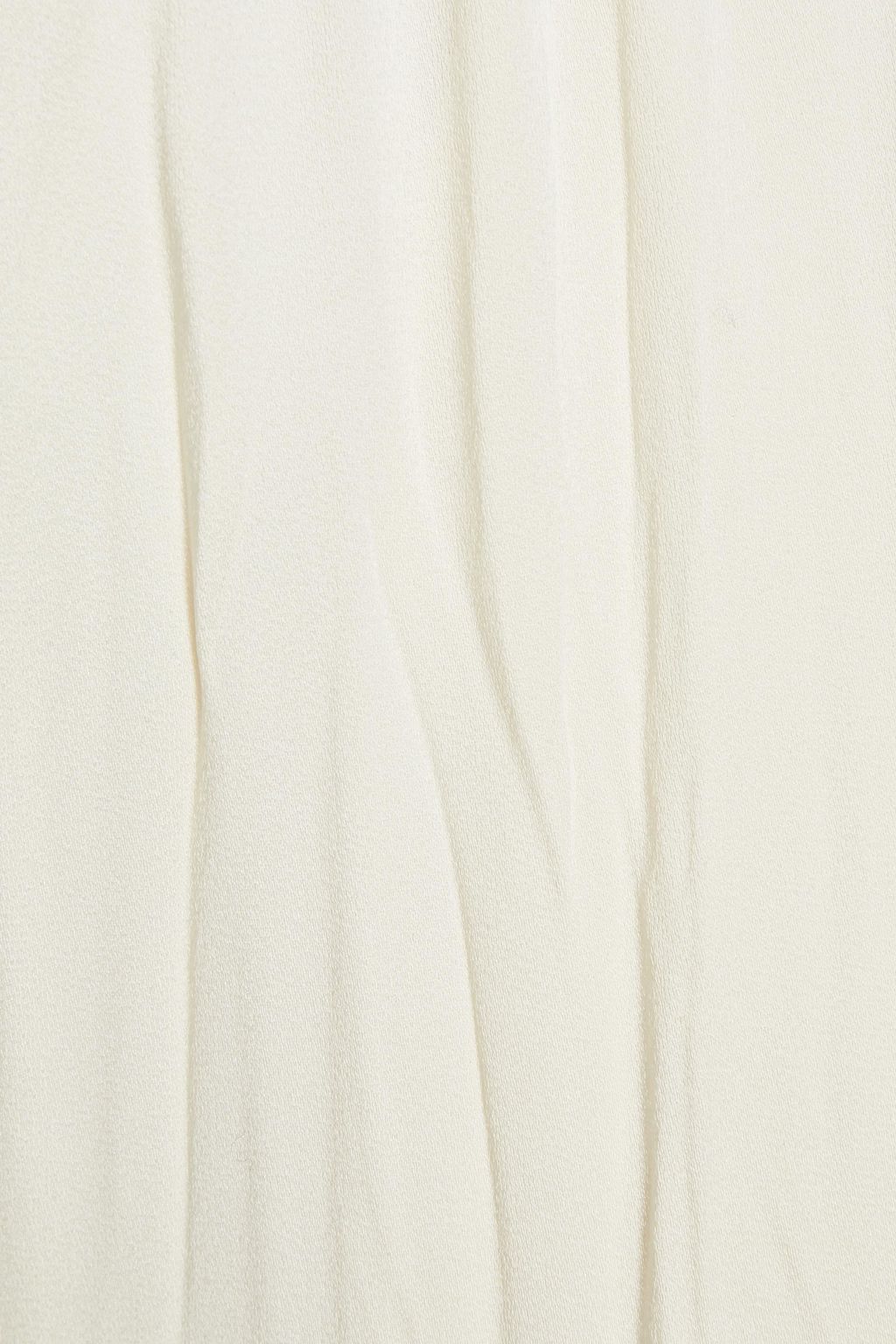 MICHAEL KORS COLLECTION Crinkled satin-crepe straight-leg pants
