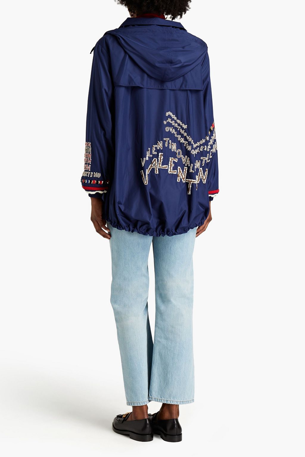 VALENTINO GARAVANI Embellished shell jacket