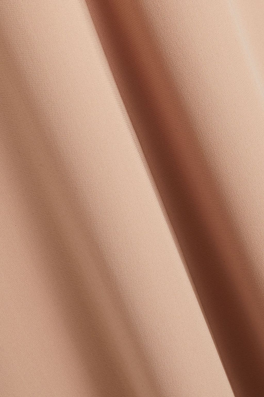 VALENTINO GARAVANI Gathered silk-crepe gown