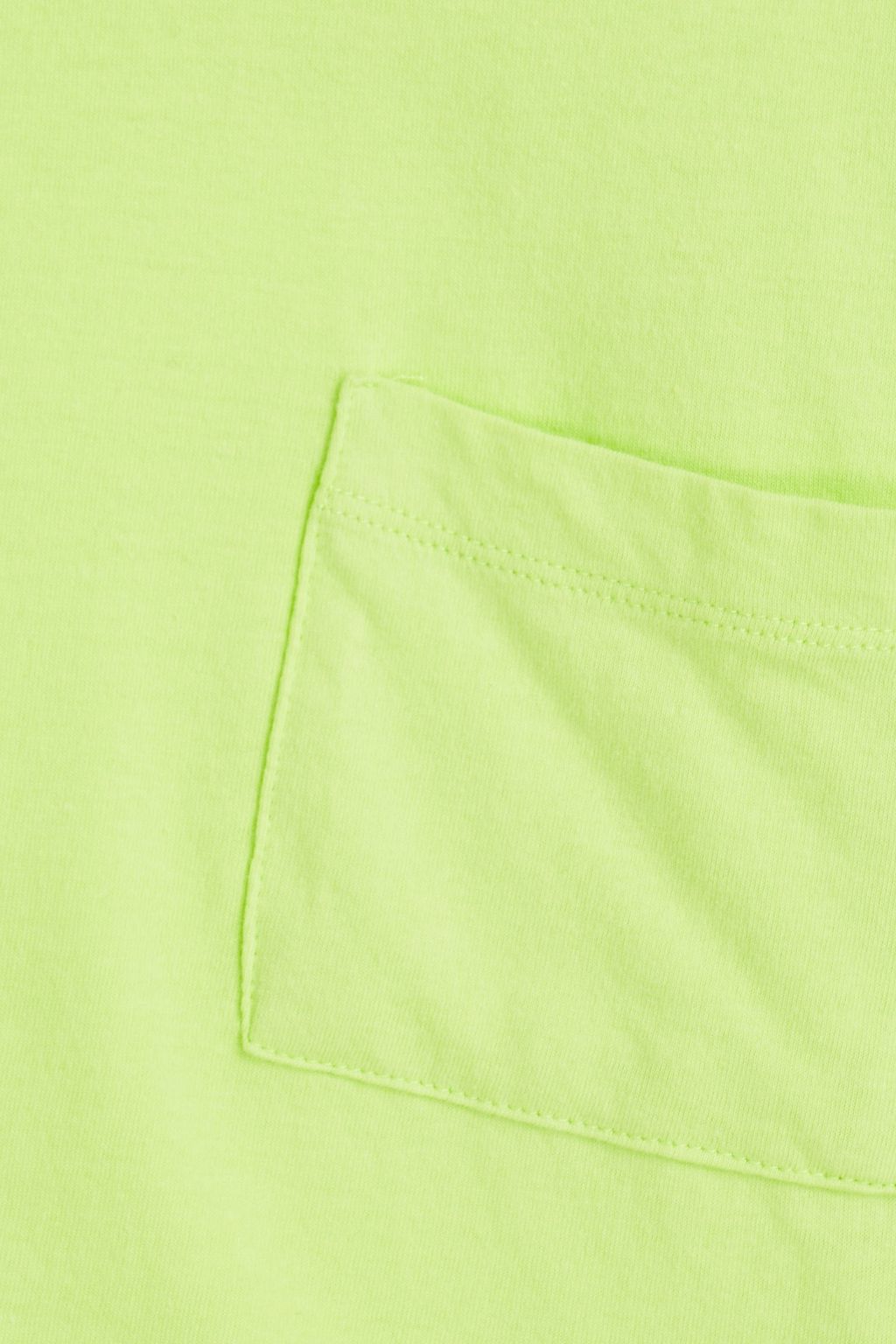 ALICE + OLIVIA Preston cropped neon cotton-jersey T-shirt