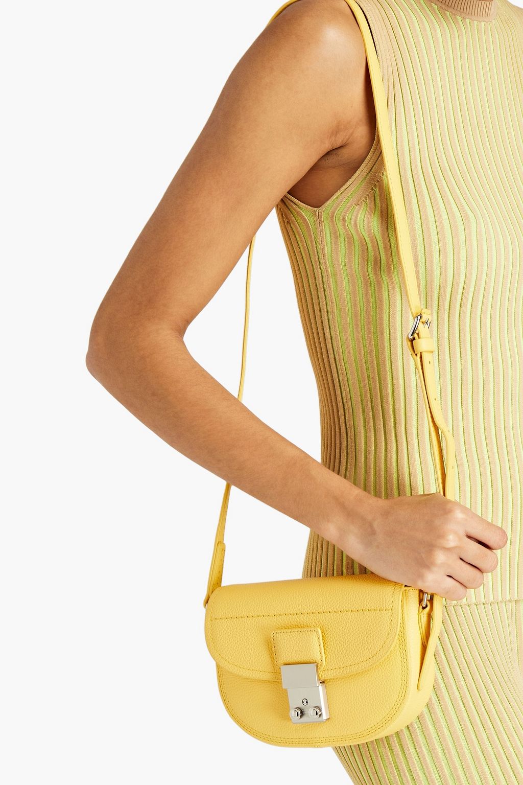 3.1 PHILLIP LIM Pashli mini textured-leather shoulder bag