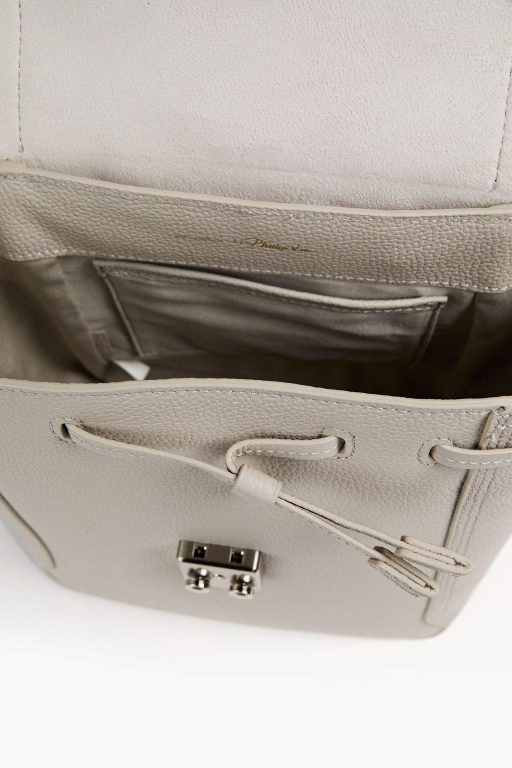 3.1 PHILLIP LIM Pashli Rucksack aus strukturiertem Leder