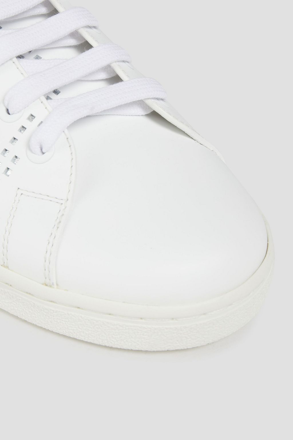 VALENTINO GARAVANI Backnet perforated leather sneakers