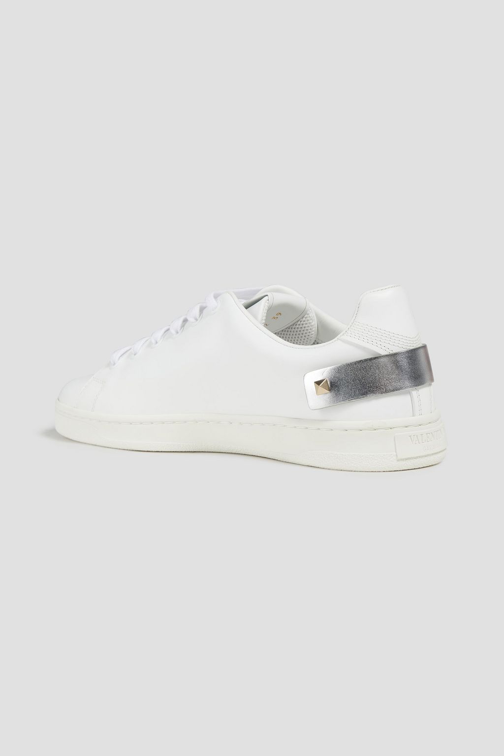 VALENTINO GARAVANI Backnet perforated leather sneakers