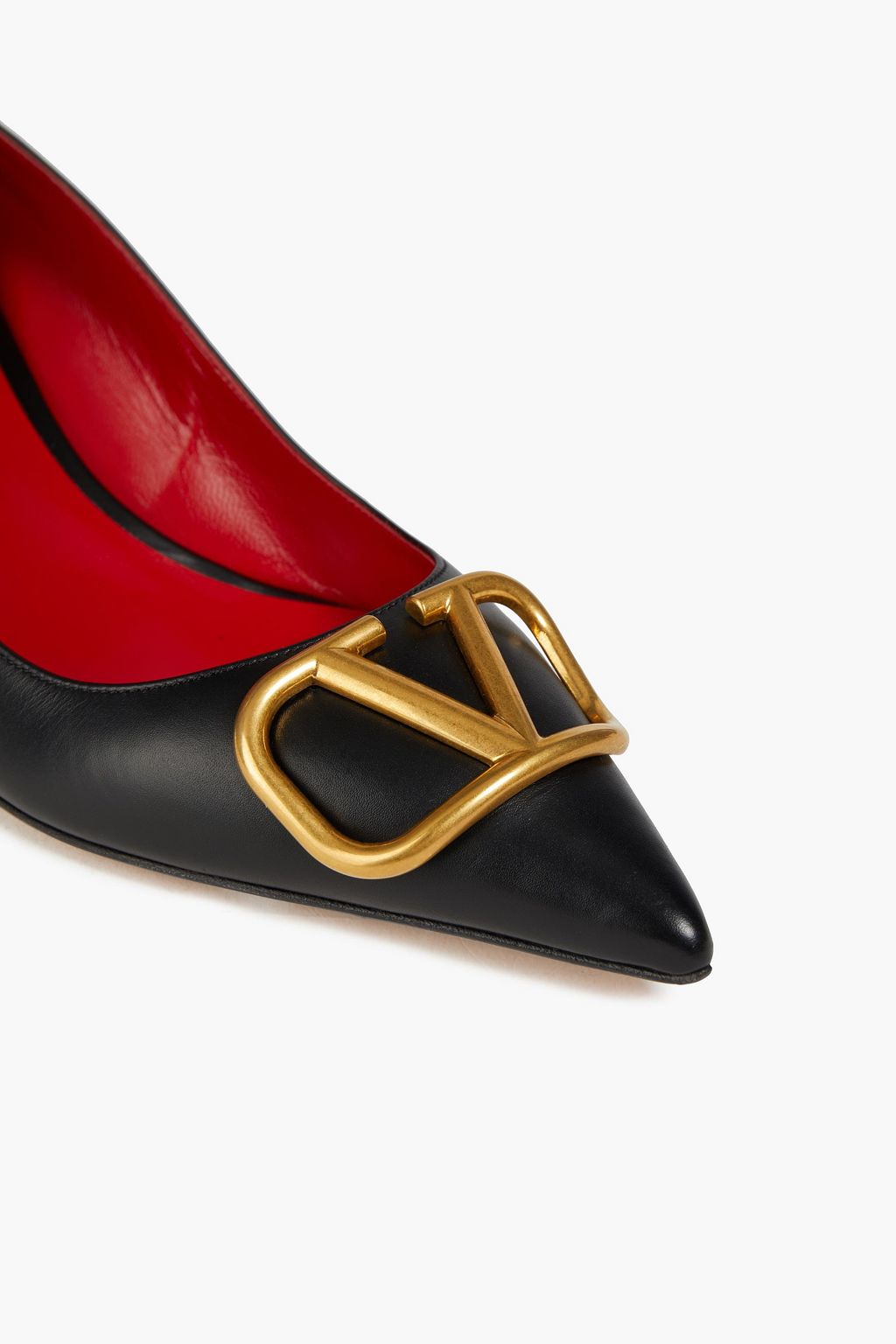 VALENTINO GARAVANI Go Logo レザー パンプス
