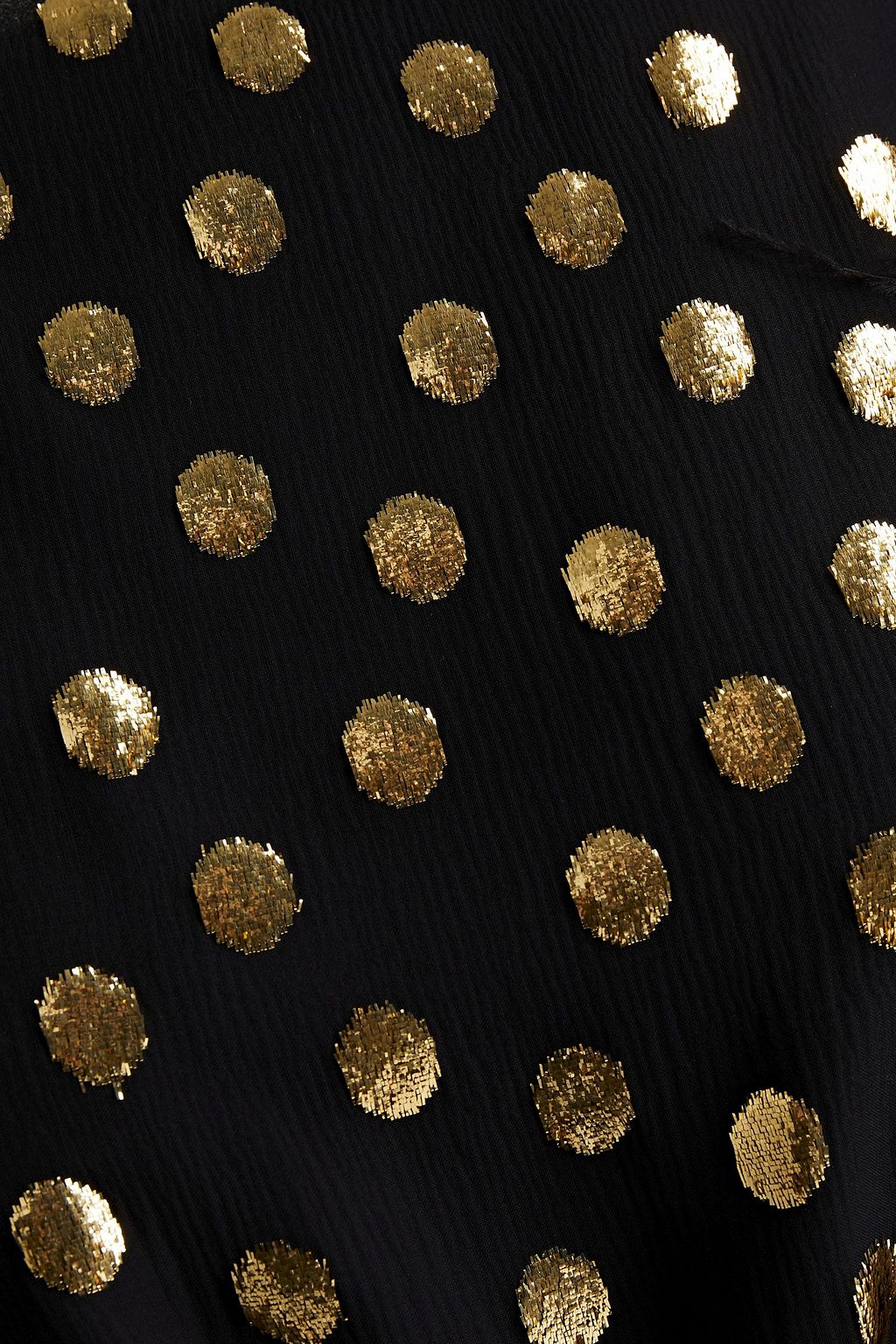 VALENTINO GARAVANI Minikleid mit Metallic-Fil-Coupé und Federn