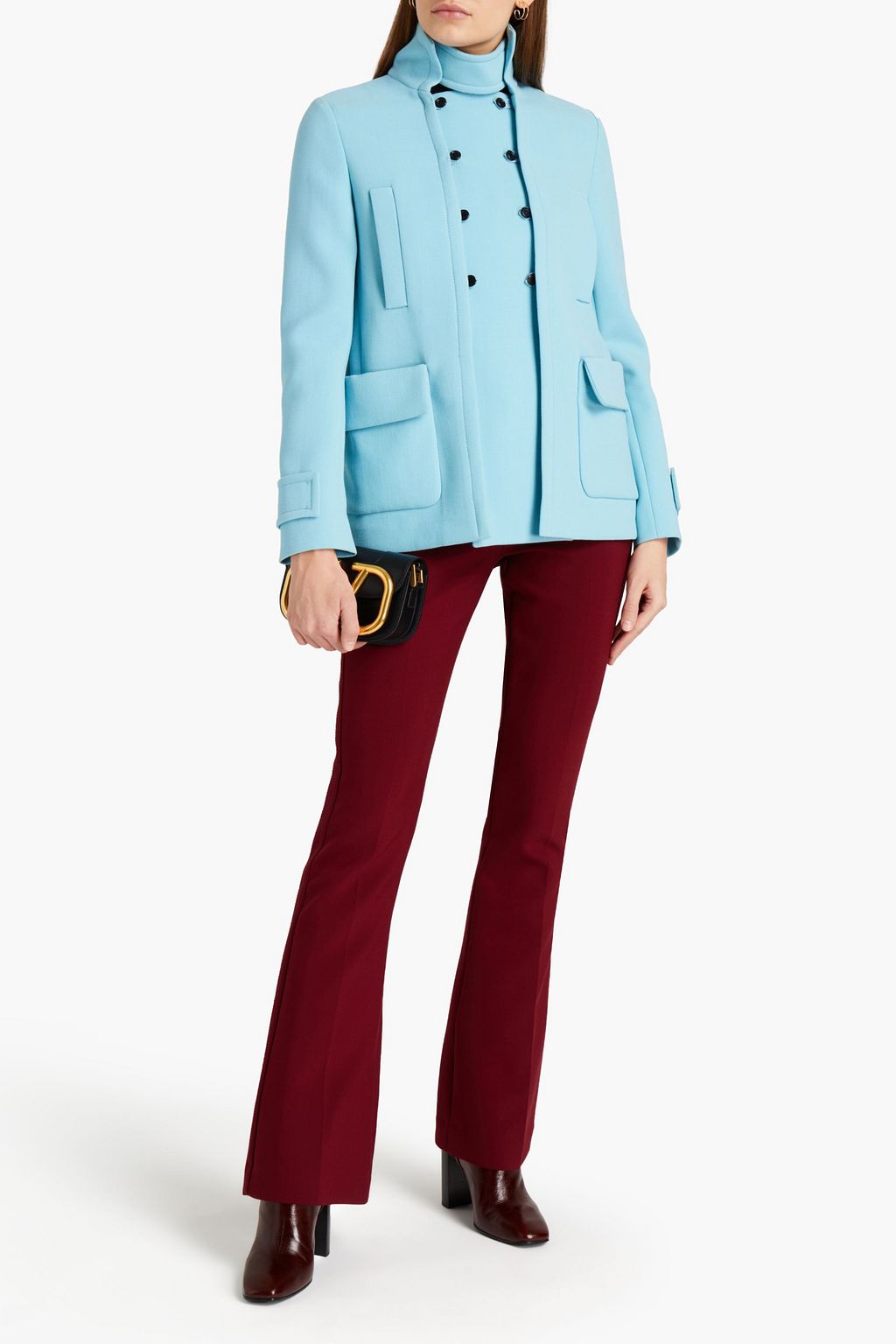 VALENTINO GARAVANI Wool-crepe jacket
