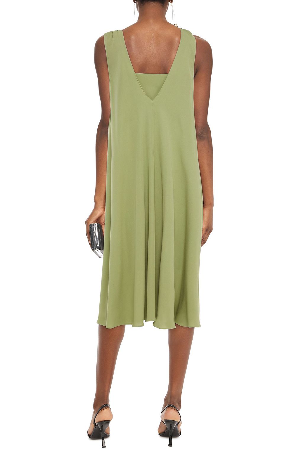 VALENTINO GARAVANI Silk-crepe dress