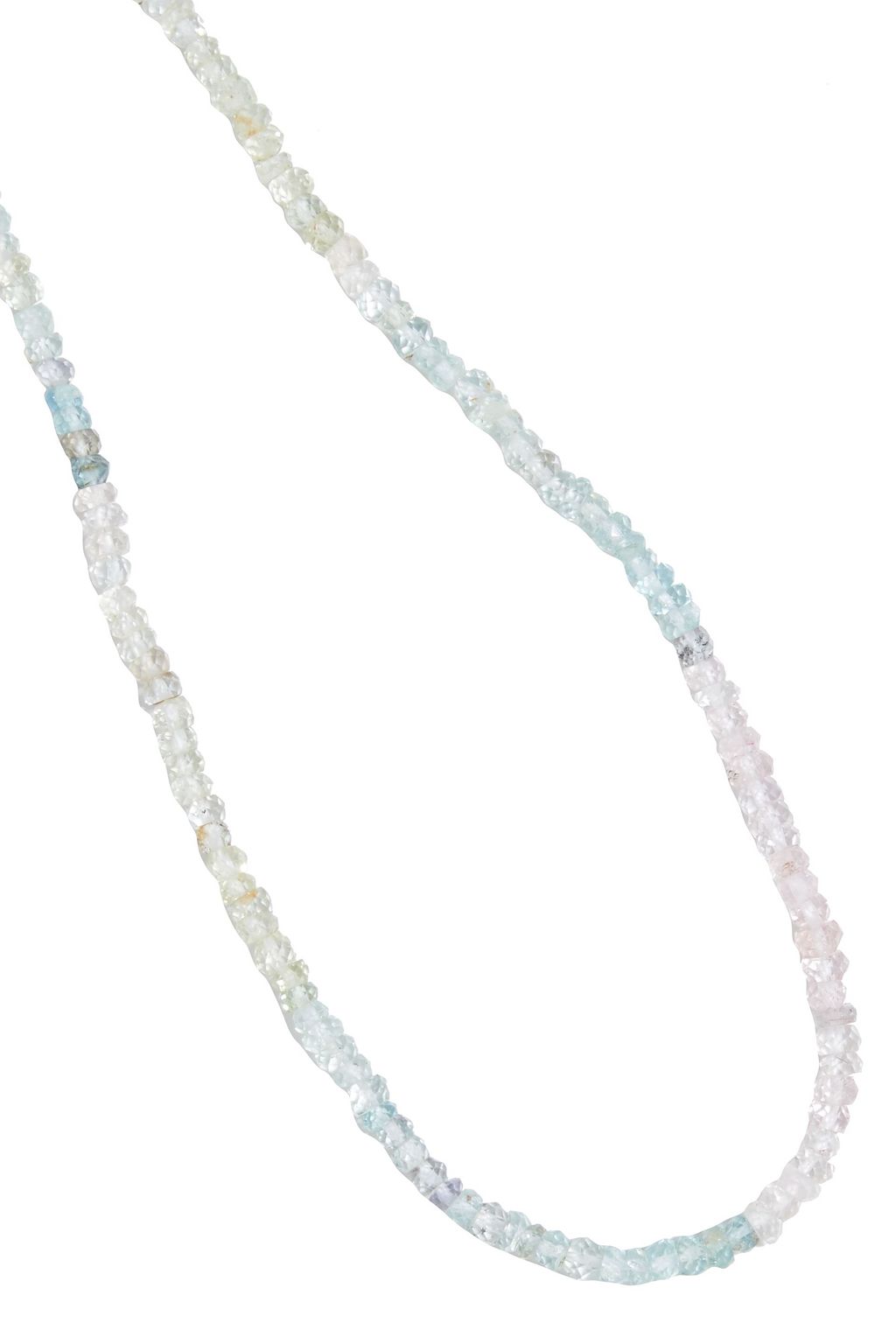 SHASHI 14 KT. vergoldete Kette mit mehreren Steinen