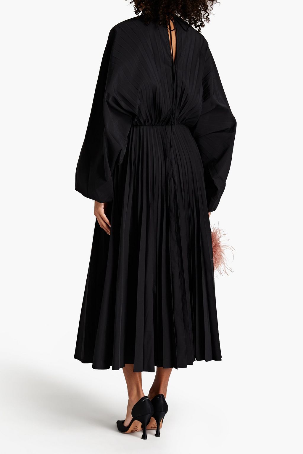 valentina in love pleated midi dress Valentina in Love Pleated Midi Dress