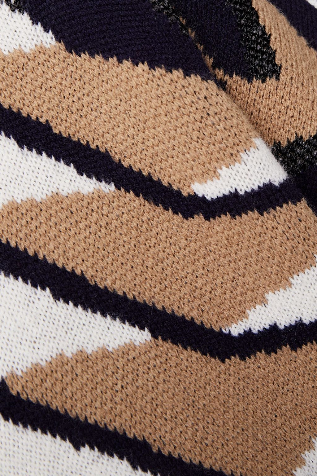 M MISSONI Jacquard-knit wool cardigan