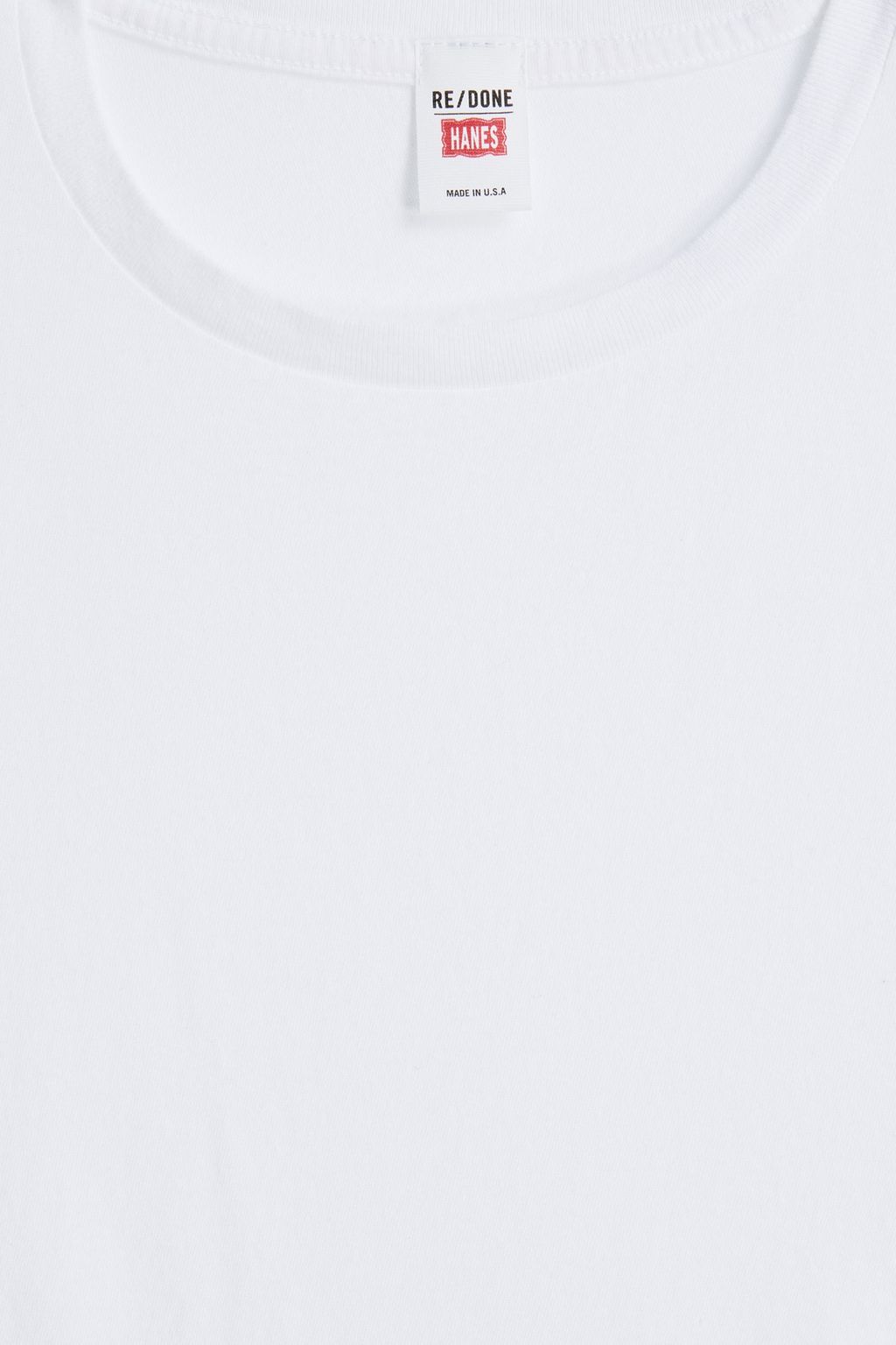 RE/DONE BY HANES Cotton-jersey T-shirt
