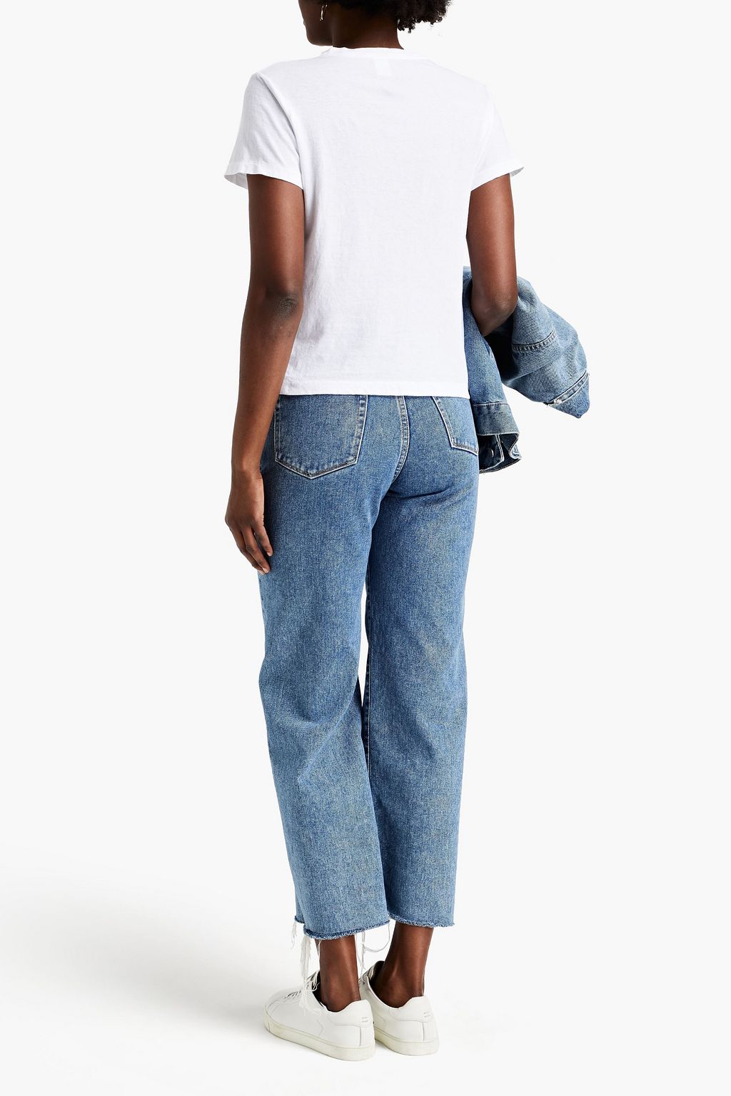 RE/DONE BY HANES Cotton-jersey T-shirt