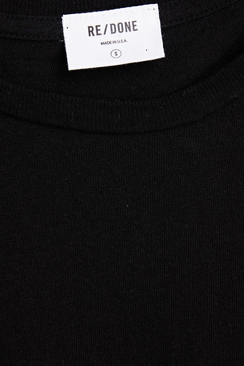RE/DONE Cotton-jersey bodysuit