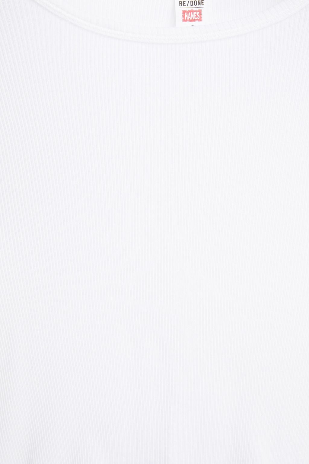RE/DONE BY HANES 90s ribbed cotton-jersey T-shirt
