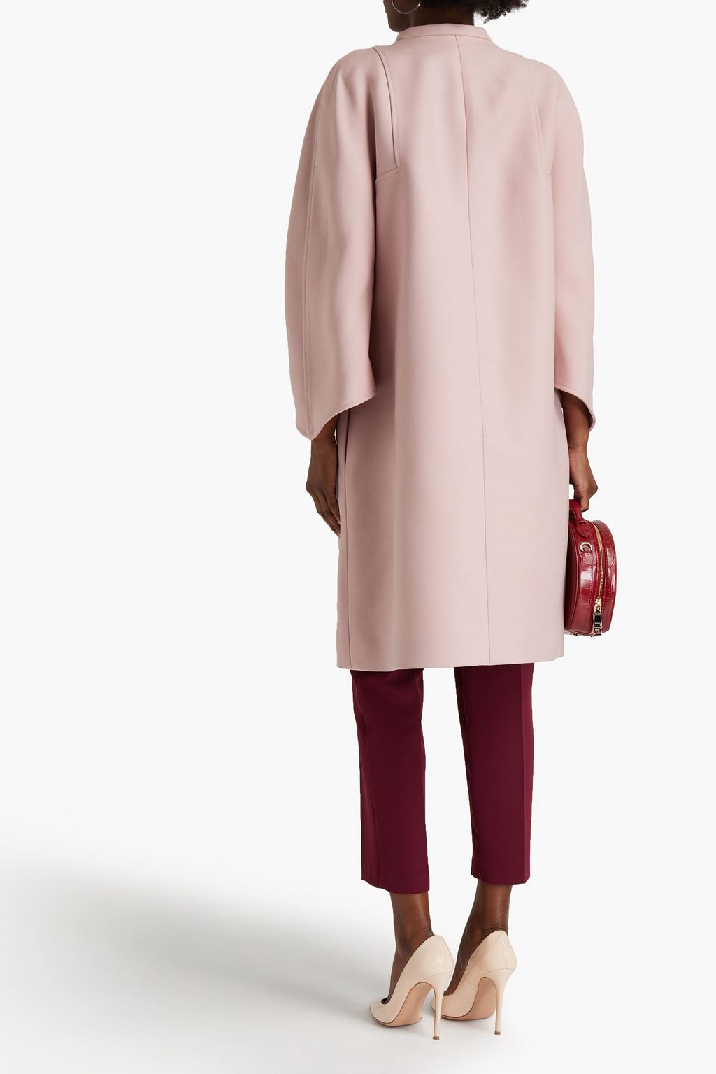 VALENTINO GARAVANI Wool and silk-blend coat