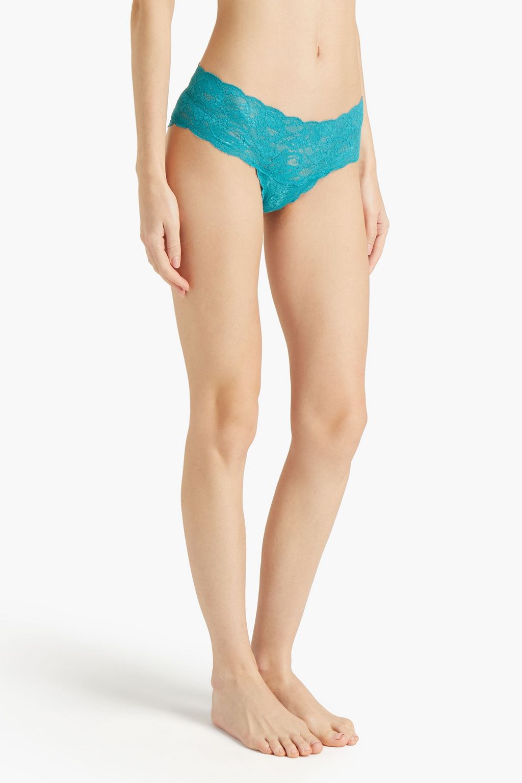 COSABELLA Set of two stretch-lace mid-rise briefs
