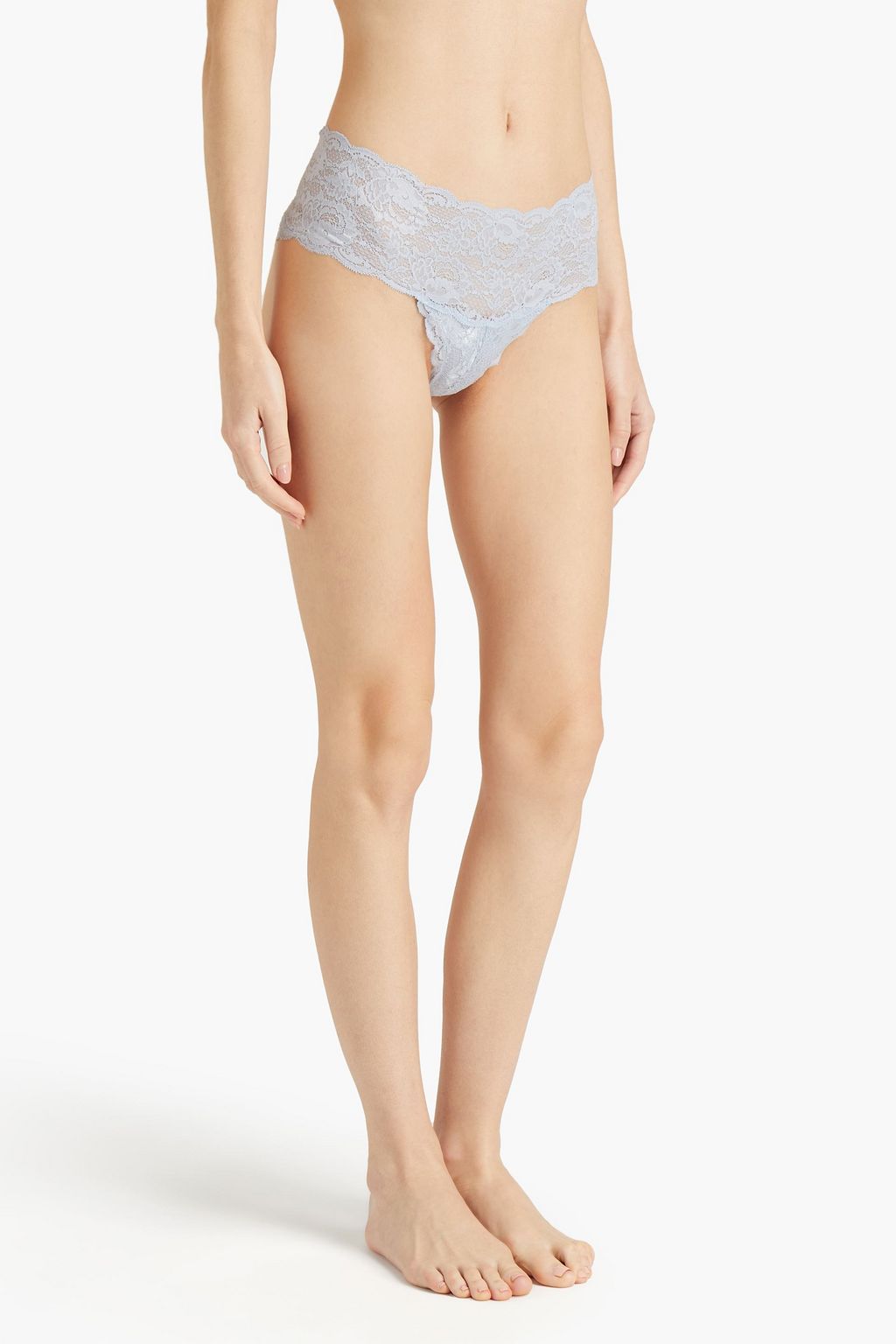 COSABELLA Set of two stretch-lace mid-rise briefs