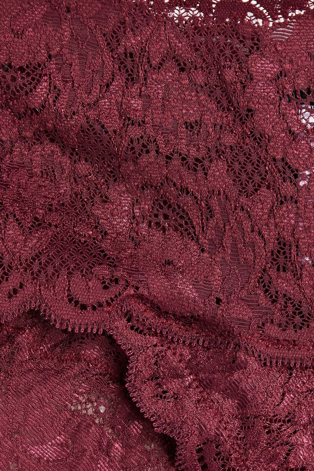 COSABELLA Set of two stretch-lace mid-rise briefs