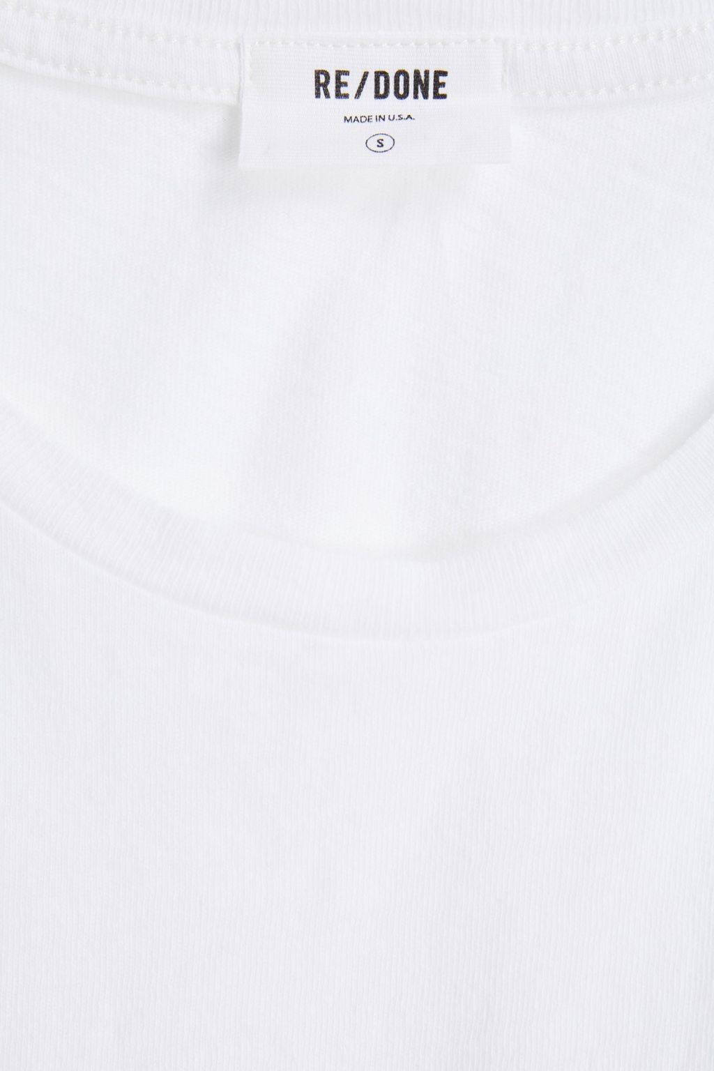 RE/DONE Cotton-jersey bodysuit