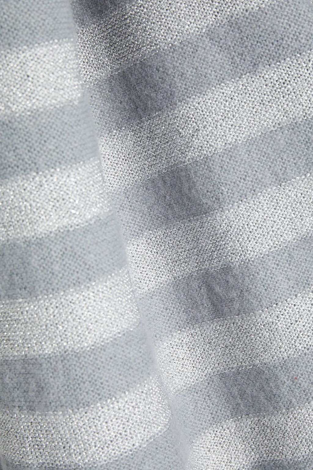 VALENTINO GARAVANI Metallic striped knitted sweater