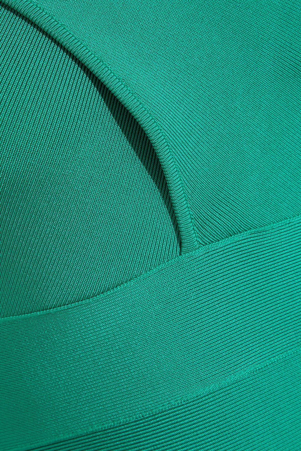 HERVÉ LÉGER Crossover bandage dress