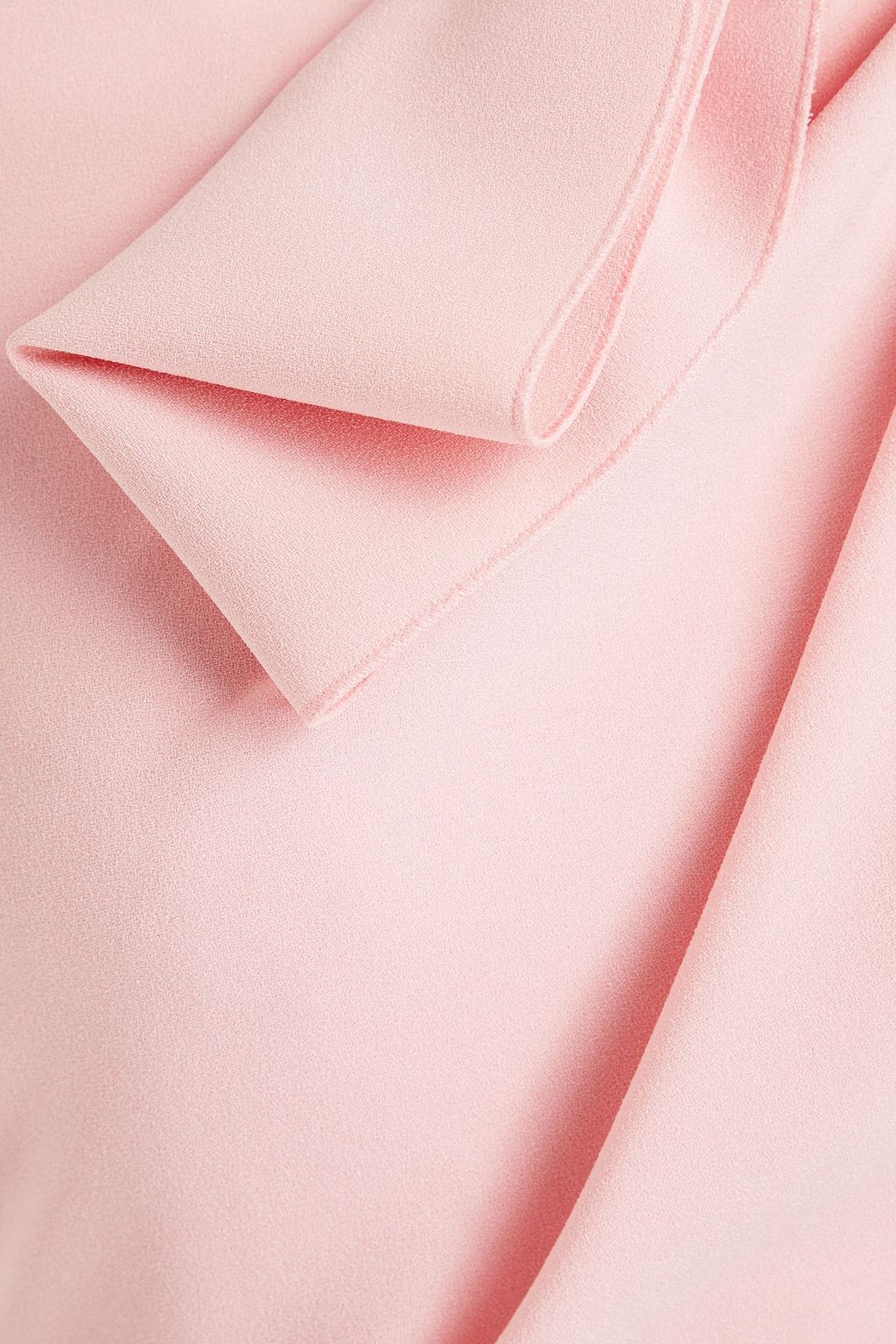 ROKSANDA Bow-embellished crepe midi dress