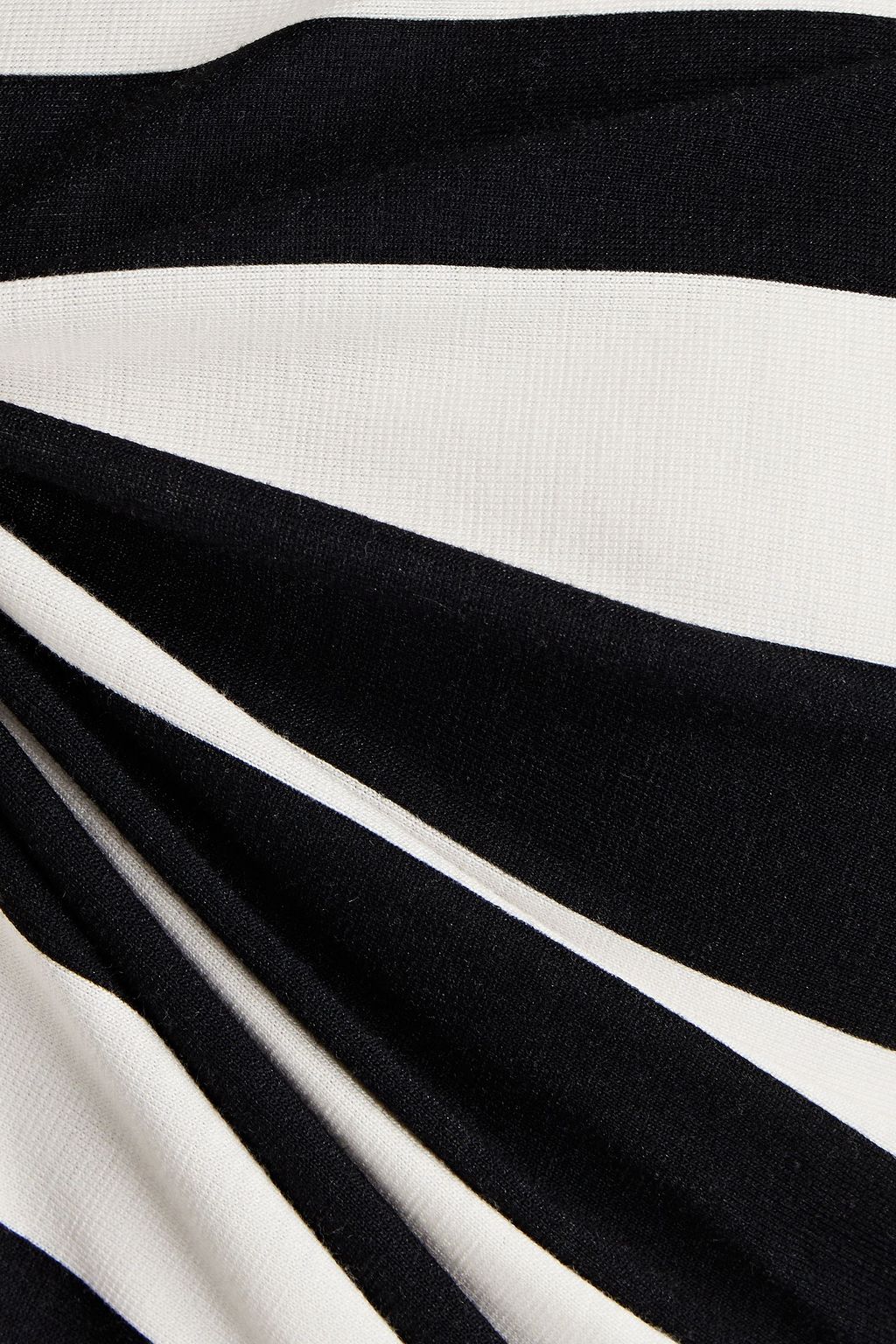 ALICE + OLIVIA Delaina striped stretch-jersey top