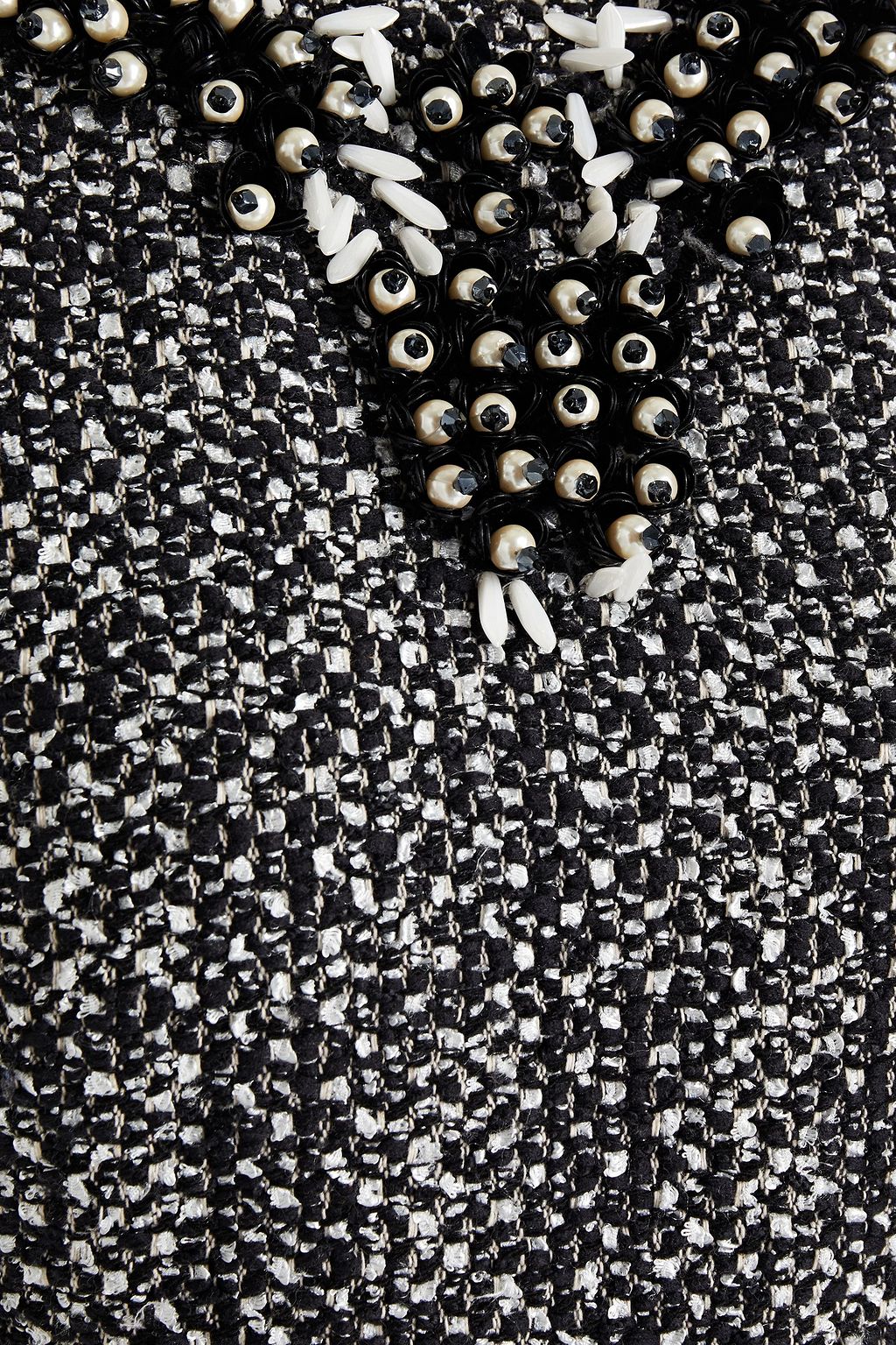 GIAMBATTISTA VALLI Embellished tweed dress