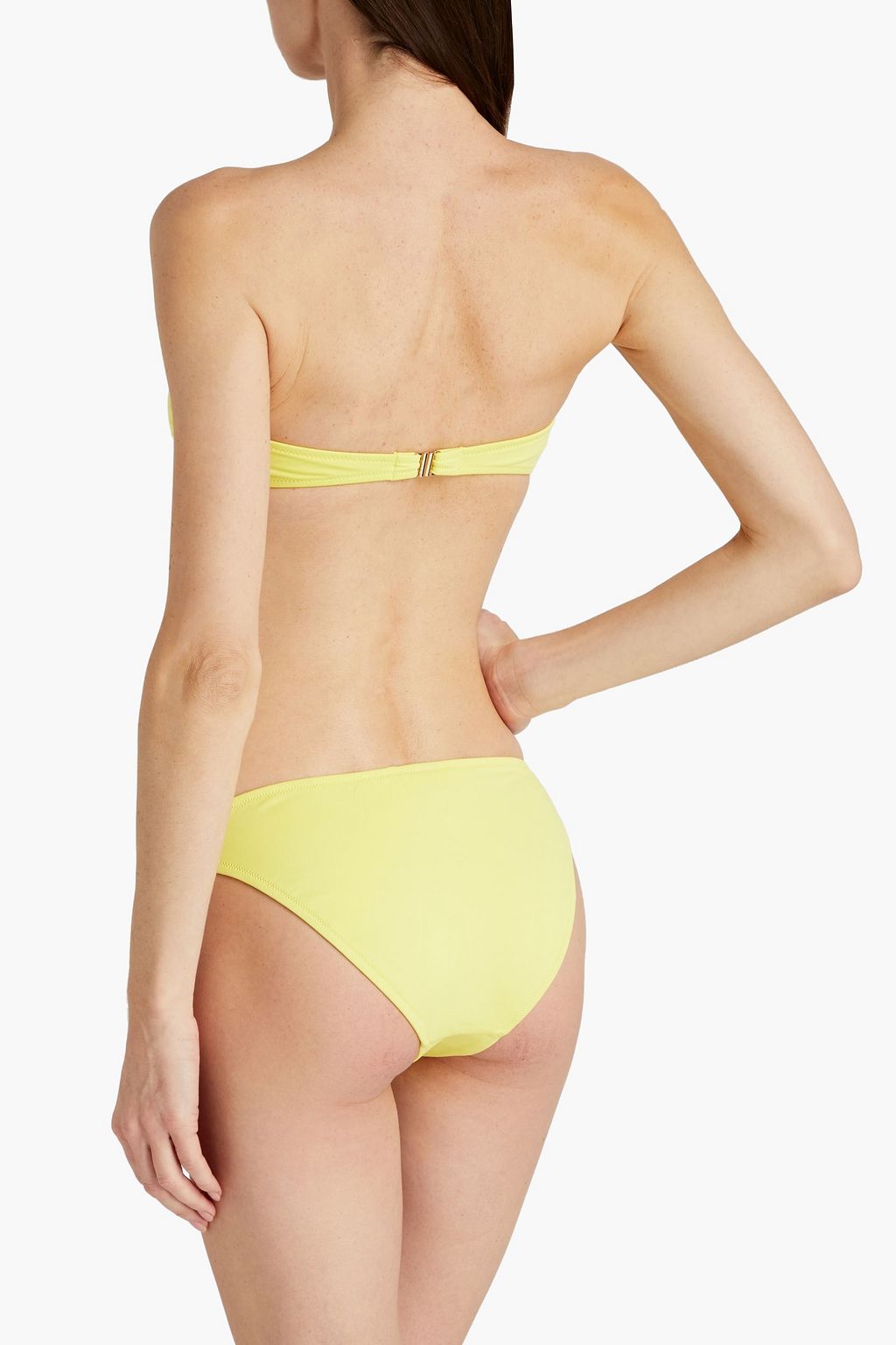 MELISSA ODABASH Cayman ruched bandeau bikini top