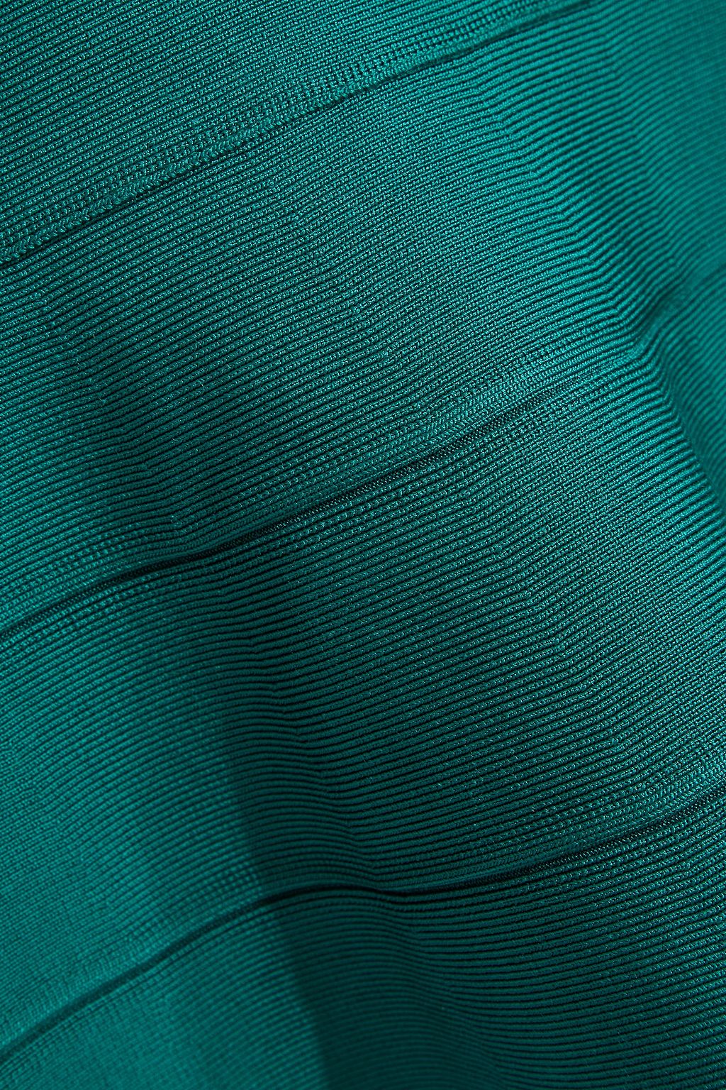 HERVÉ LÉGER Fluted bandage dress