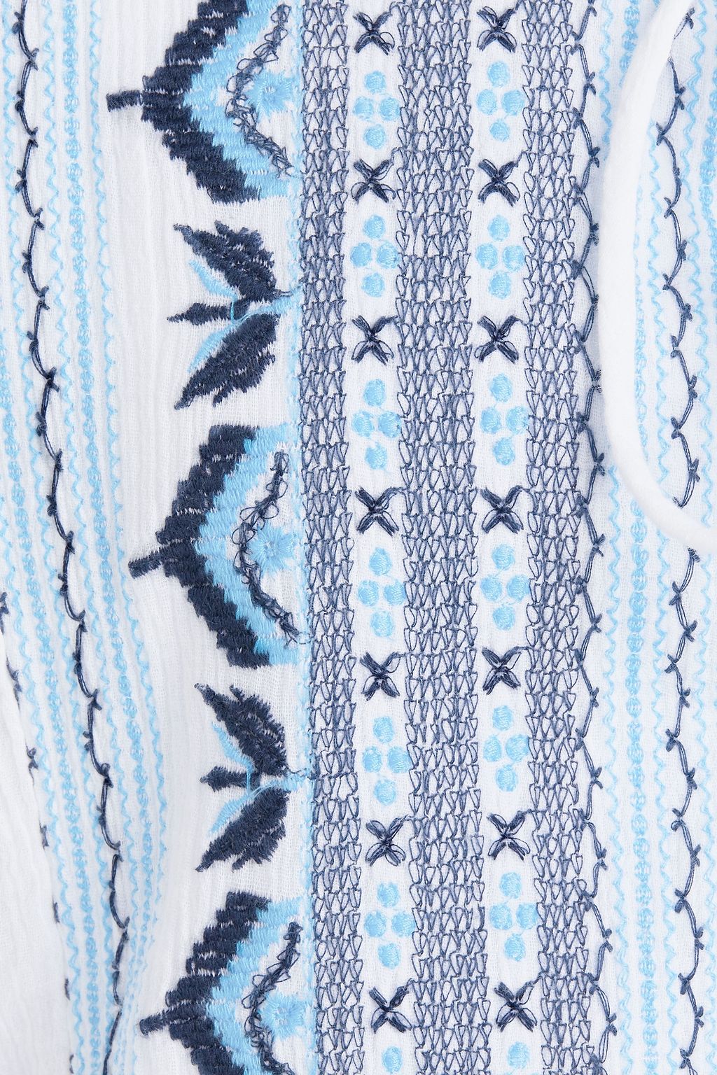 MELISSA ODABASH Millie printed crepe shirt