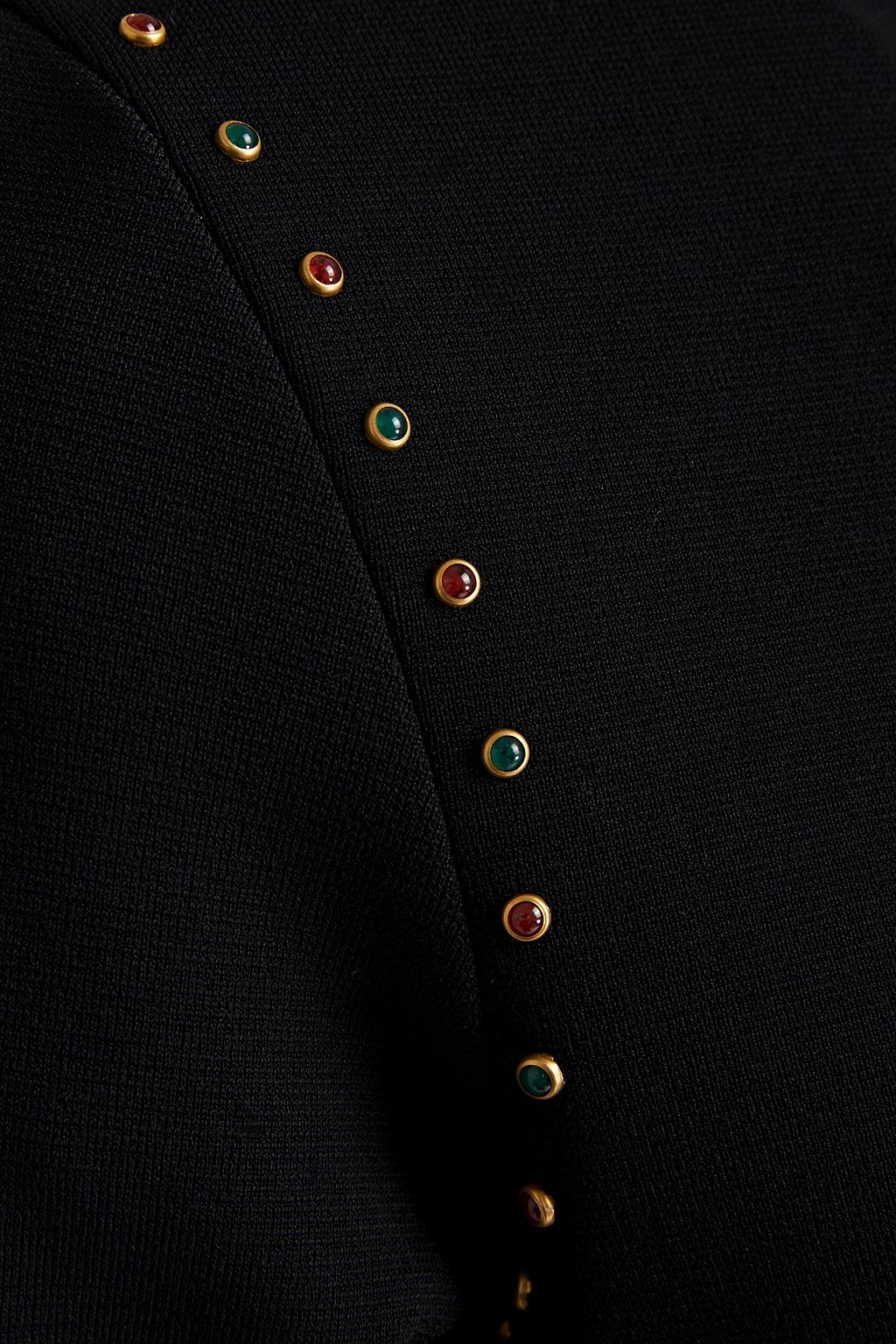 VALENTINO GARAVANI Embellished knitted sweater