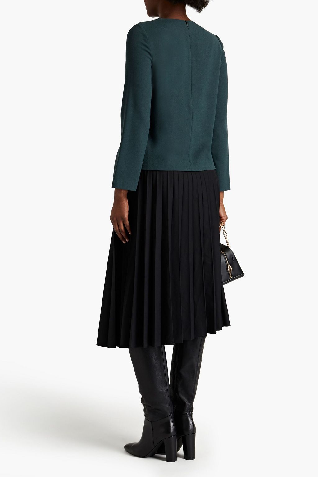 GOAT Lowry wool-crepe blouse